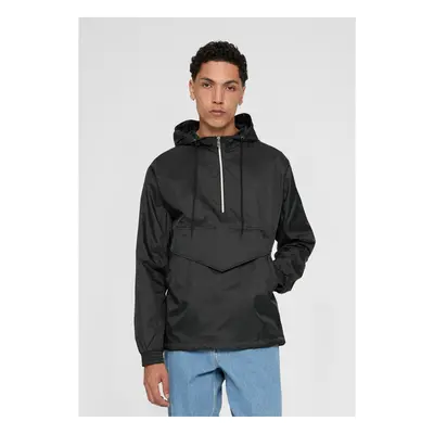 Pull Over Windbreaker Black