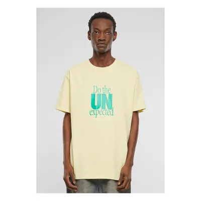 Men's T-shirt Do The Unexpected Oversize yellow