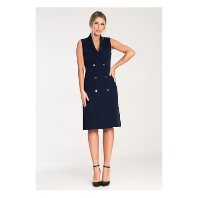 Figl Woman's Dress M1067 Navy Blue