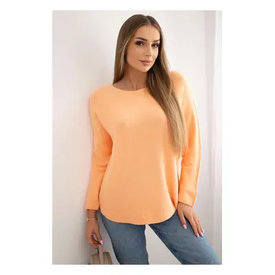 Kesi Włoski Crew neck sweater apricot