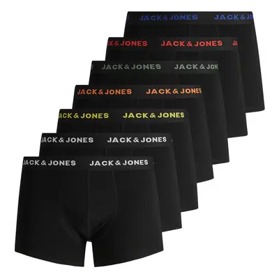 7PACK Men's Jack and Jones Boxer Shorts - Black (12165587)