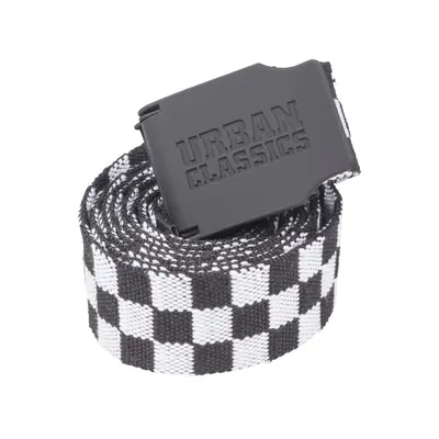 UC Canvas Belt Checkerboard 150cm black/white