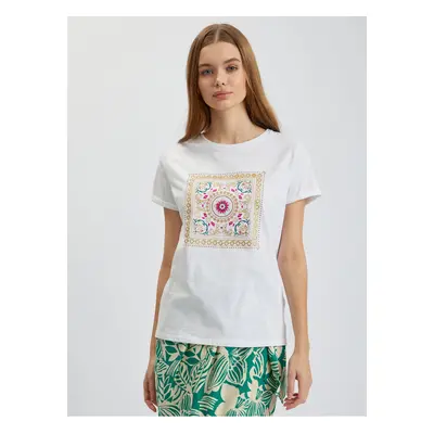 Orsay White Womens T-Shirt - Women