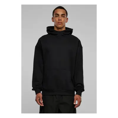 High-neck sweatshirt, black