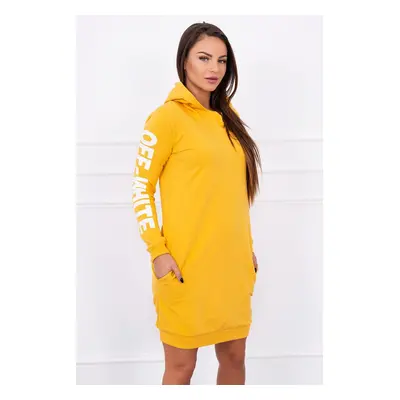 White mustard dress