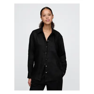 GAP Linen Oversize Shirt Big Shirt - Women's