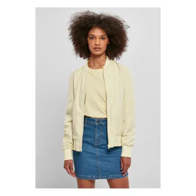 Women's Light Bomber Jacket Soft Yellow