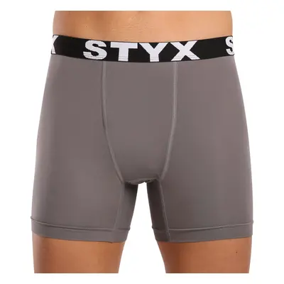 Men's functional boxer shorts Styx dark grey