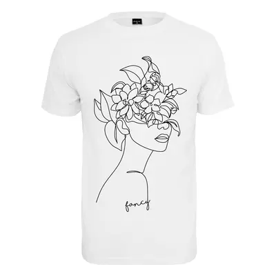 Women's T-shirt One Line Fruit white