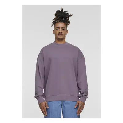 Men's Terry Crew Hoodie Purple