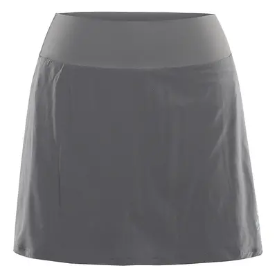 Women's sports skirt with cool-dry ALPINE PRO SQERA smoked pearl