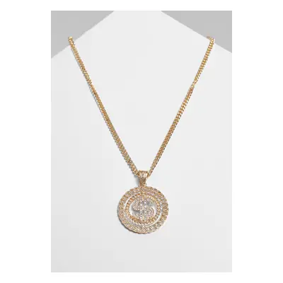 Dollar necklace - gold color