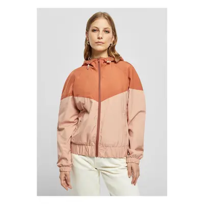 Women's windbreaker Arrow terracotta/amber