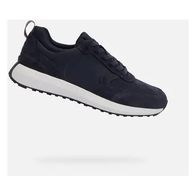 Dark blue men's sneakers Geox Volpiano - Men's