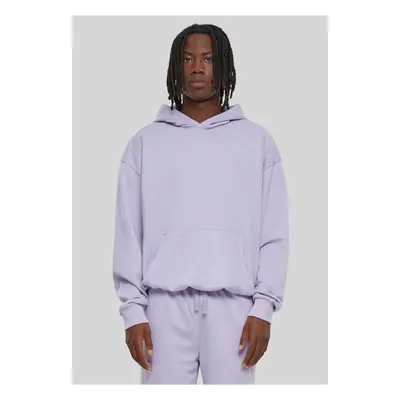 Men's Light Terry Hoody Sweatshirt - Purple