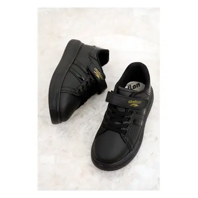 Soho Black-Black Kids Sneaker