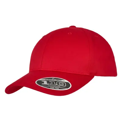 Flexfit Curved Visor Snapback Red