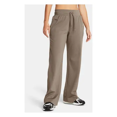 Under Armour Track Pants Motion Open Hem Pant-BRN - Women