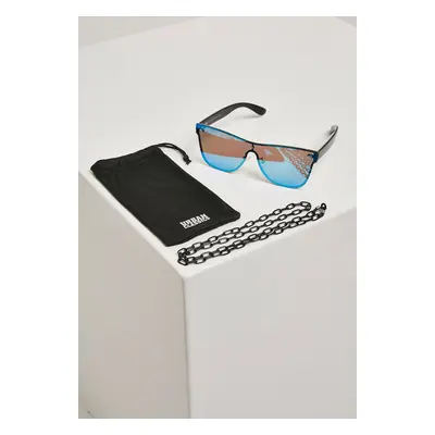 103 BLK/Blue chain sunglasses