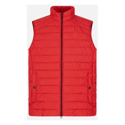 Red men's down vest Geox Kennet - Men's