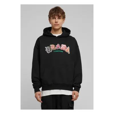 Men's Drama Heavy Oversize Hoodie - Black