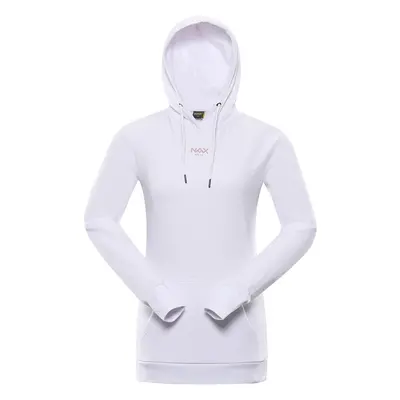 Women's sweatshirt nax NAX UKIMA white