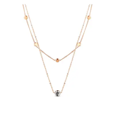 VUCH Elista Rose Gold Necklace