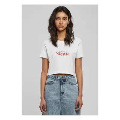 Dolce Far Niente Cropped Tee White