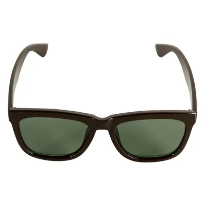 Sunglasses shine brown/green