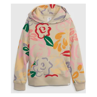 GAP Kids sweatshirt with flowers - Boys