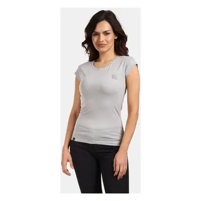 Women's cotton T-shirt Kilpi LOS-W Light grey