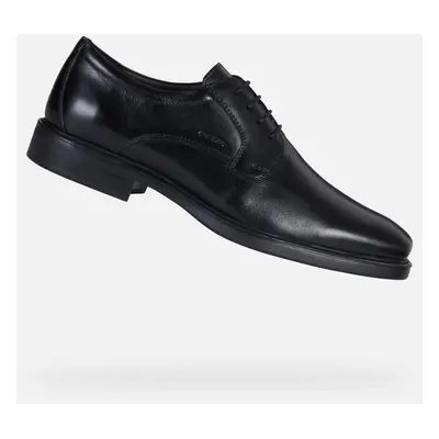 Black men's formal shoes Geox Brandolf - Men's