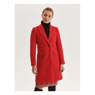 Red women's coat TOP SECRET - Women