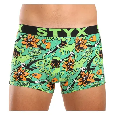 Men's boxers Styx art sports rubber tropic