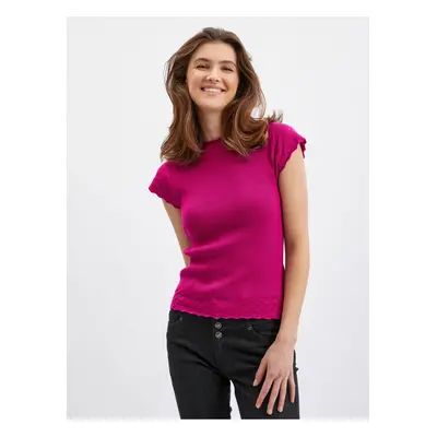 Orsay Dark pink Womens T-Shirt - Women