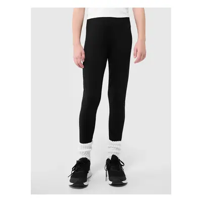 Girls' leggings 4F