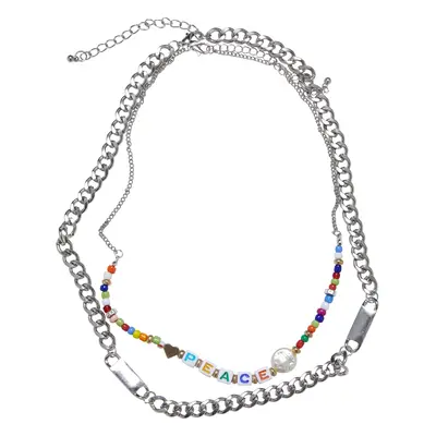 Necklace 2-Pack - silver colors