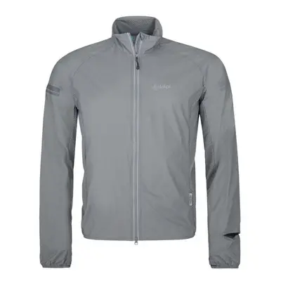 Men's running jacket Kilpi TIRANO-M light grey