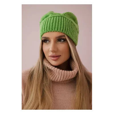 marka niezdefiniowana Women's cap Ingrid K371 pistachio