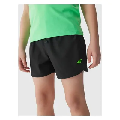 4F Boys' Beach Shorts - Black