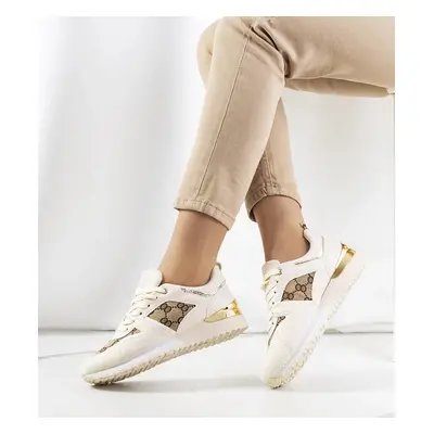 D/CEO Beige Selma women's sneakers