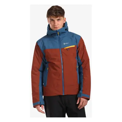 Men's ski jacket Kilpi FLIP-M Dark red