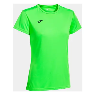 Women's T-shirt Joma Combi Woman Shirt S/S Green Fluor