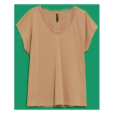 WOMEN'S T-SHIRT L-TS-4032 D.Beige