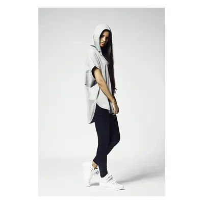 Women's Sleeveless Terry Hoody Grey