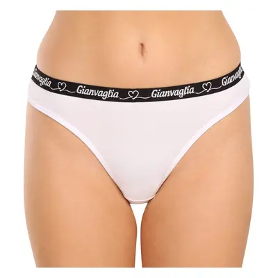 Women's thongs Gianvaglia white