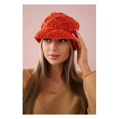 marka niezdefiniowana Cap with fleece Roma Bis K235 foxy