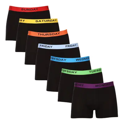 7PACK men's boxers Nedeto black