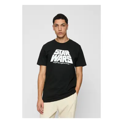 Black T-shirt with original Star Wars logo