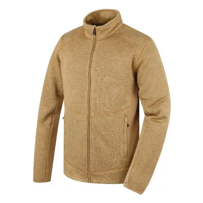 Men's HUSKY Alan beige Zip Fleece Sweater